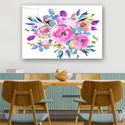 Quadro Decorativo em Vidro Temperado Multicolor 70x100cm - Arte Moderna para Parede