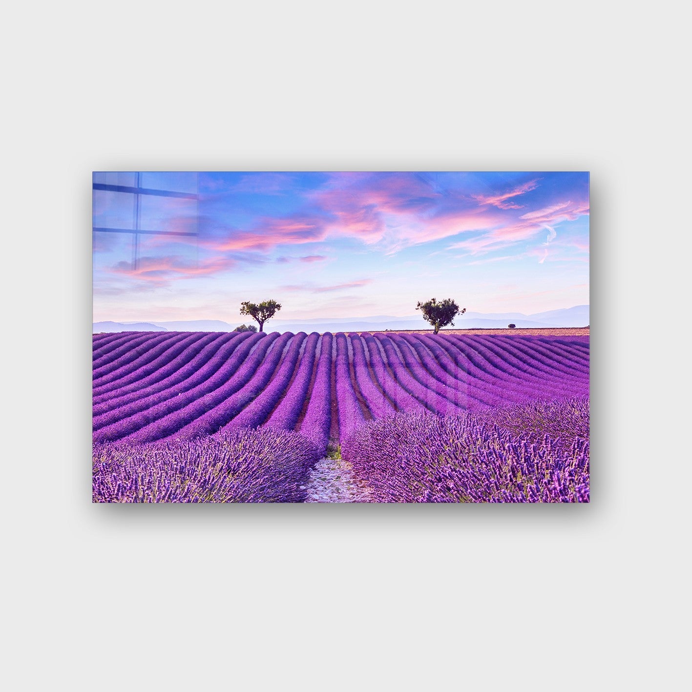 Quadro Decorativo em Vidro Temperado Multicolor 50x70cm - Arte Moderna para Parede