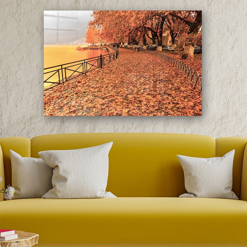 Quadro Decorativo em Vidro Temperado Multicolor 50x70cm - Arte Moderna para Parede