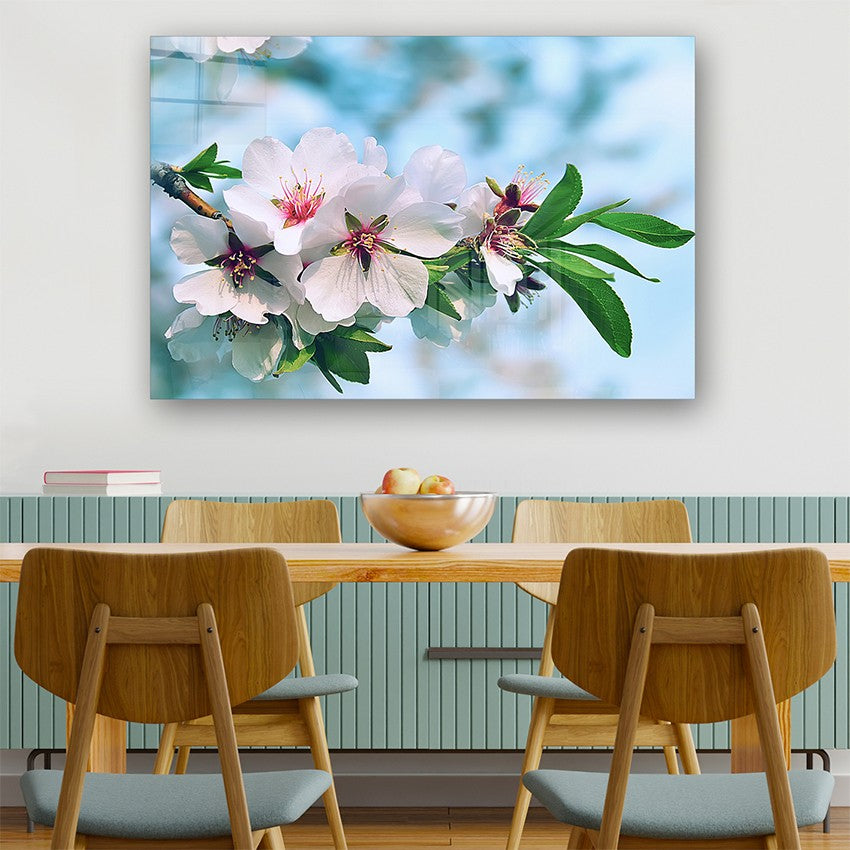 Quadro Decorativo em Vidro Temperado Multicolor 40x60cm - Arte Moderna para Parede