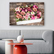 Quadro Decorativo em Vidro Temperado Multicolor 40x60cm - Arte Moderna para Parede