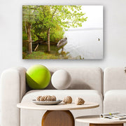 Quadro Decorativo em Vidro Temperado Multicolor 40x60cm - Arte Moderna para Parede