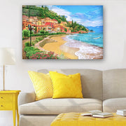 Quadro Decorativo em Vidro Temperado Multicolor 50x70cm - Arte Moderna para Parede
