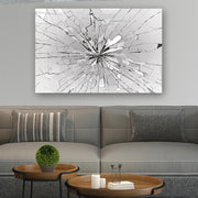 Quadro Decorativo em Vidro Temperado Multicolor 70x100cm - Arte Moderna para Parede