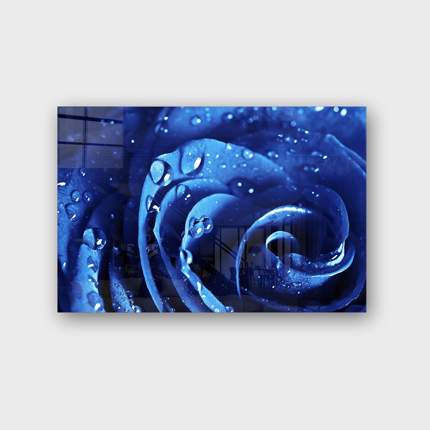 Quadro Decorativo em Vidro Temperado Multicolor 70x100cm - Arte Moderna para Parede