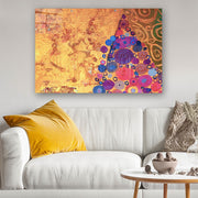 Quadro Decorativo em Vidro Temperado Multicolor 40x60cm - Arte Moderna para Parede