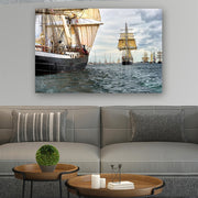 Quadro Decorativo em Vidro Temperado Multicolor 40x60cm - Arte Moderna para Parede