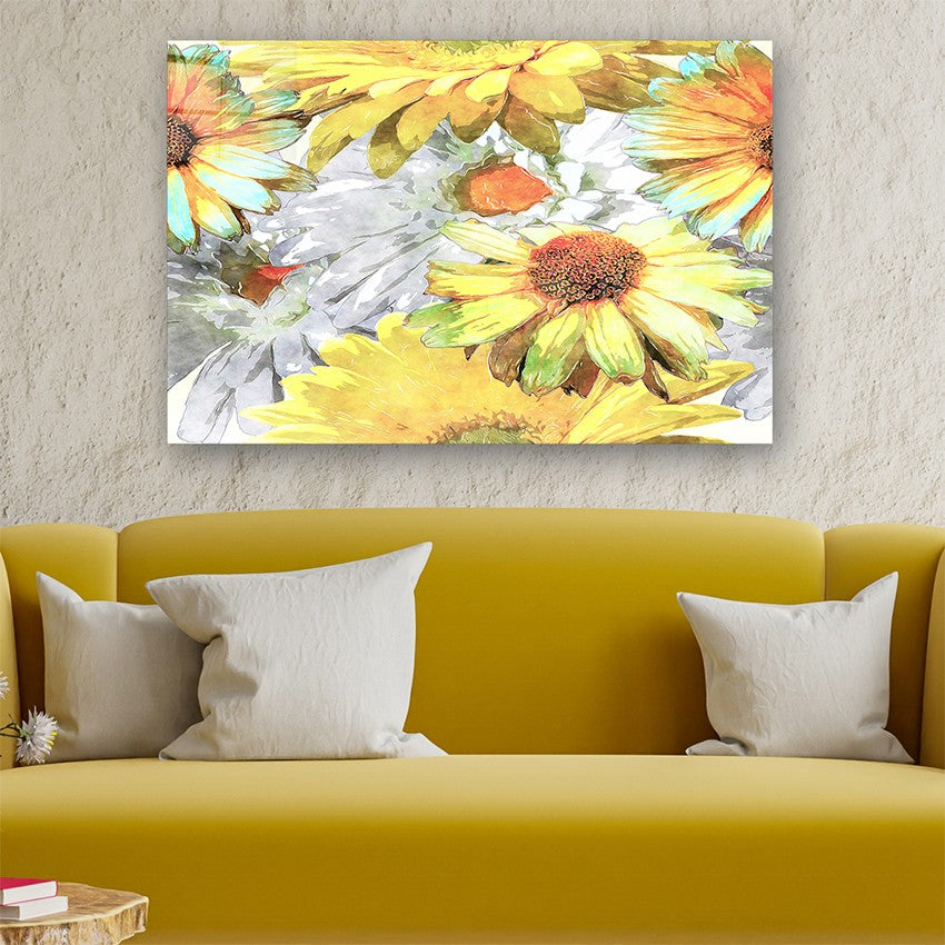 Quadro Decorativo em Vidro Temperado Multicolor 40x60cm - Arte Moderna para Parede