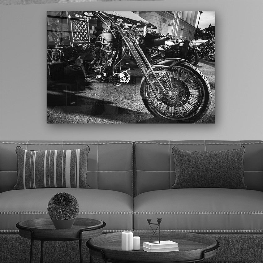 Quadro Decorativo em Vidro Temperado Multicolor 40x60cm - Arte Moderna para Parede