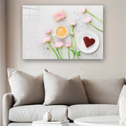 Quadro Decorativo em Vidro Temperado Multicolor 50x70cm - Arte Moderna para Parede