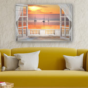 Quadro Decorativo em Vidro Temperado Multicolor 40x60cm - Arte Moderna para Parede