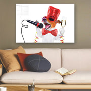 Quadro Decorativo em Vidro Temperado Multicolor 40x60cm - Arte Moderna para Parede