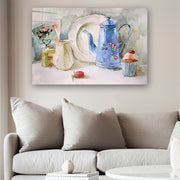 Quadro Decorativo em Vidro Temperado Multicolor 50x70cm - Arte Moderna para Parede