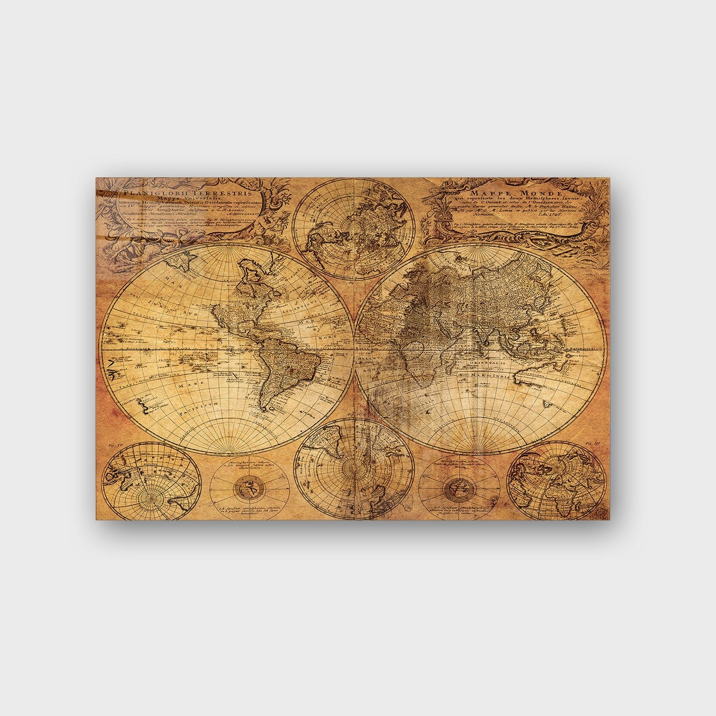 Quadro Decorativo em Vidro Temperado Multicolor 40x60cm - Arte Moderna para Parede