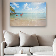 Quadro Decorativo em Vidro Temperado Multicolor 50x70cm - Arte Moderna para Parede