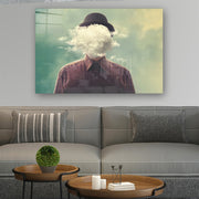 Quadro Decorativo em Vidro Temperado Multicolor 40x60cm - Arte Moderna para Parede