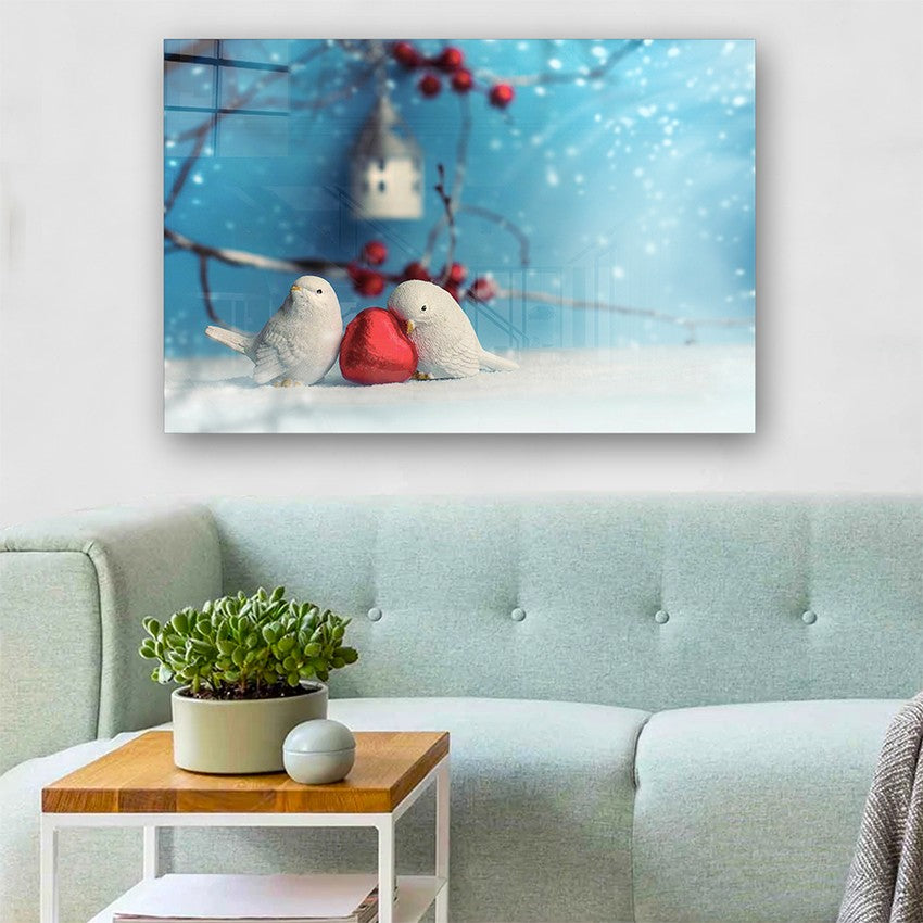 Quadro Decorativo em Vidro Temperado Multicolor 70x100cm - Arte Moderna para Parede