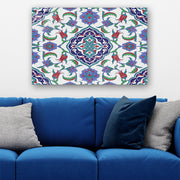 Quadro Decorativo em Vidro Temperado Multicolor 50x70cm - Arte Moderna para Parede