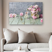 Quadro Decorativo em Vidro Temperado Multicolor 70x100cm - Arte Moderna para Parede