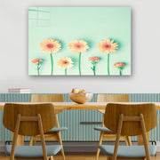 Quadro Decorativo em Vidro Temperado Multicolor 70x100cm - Arte Moderna para Parede