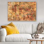 Quadro Decorativo em Vidro Temperado Multicolor 50x70cm - Arte Moderna para Parede