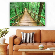 Quadro Decorativo em Vidro Temperado Multicolor 40x60cm - Arte Moderna para Parede