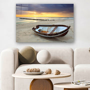 Quadro Decorativo em Vidro Temperado Multicolor 40x60cm - Arte Moderna para Parede