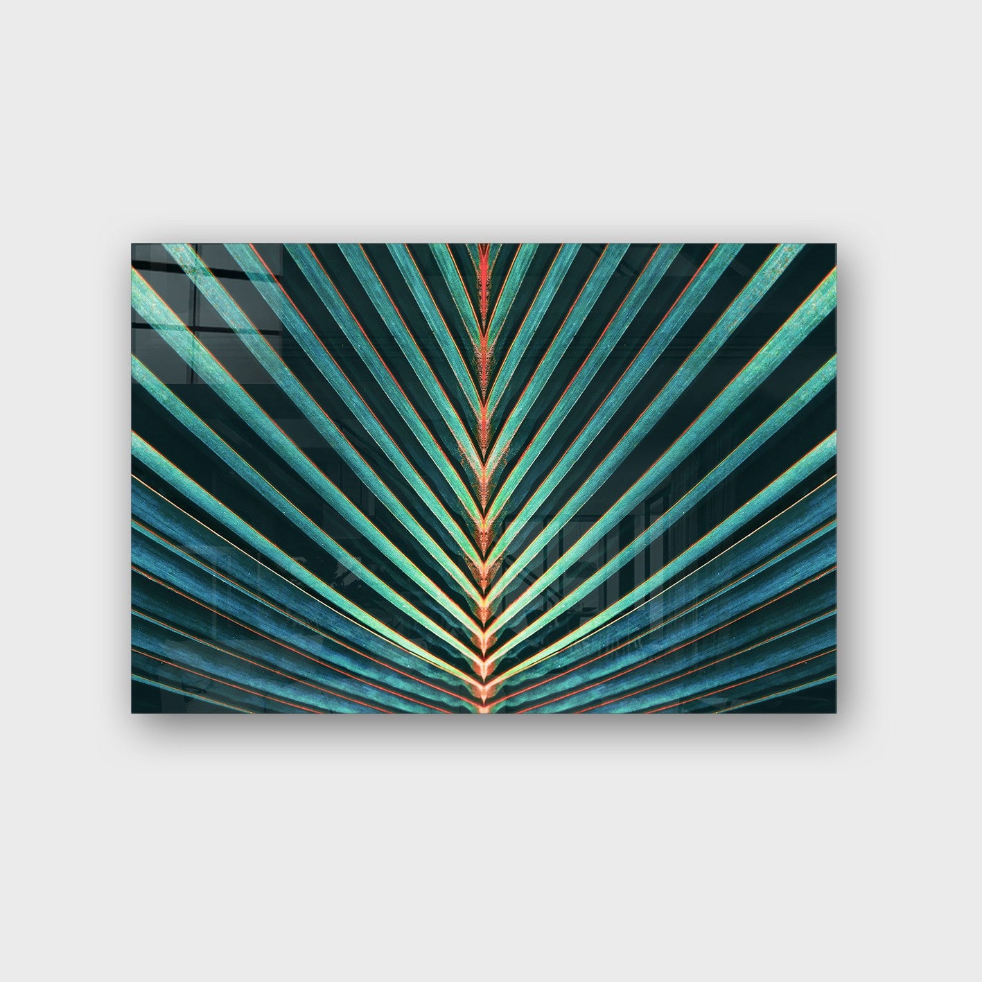 Quadro Decorativo em Vidro Temperado Multicolor 40x60cm - Arte Moderna para Parede