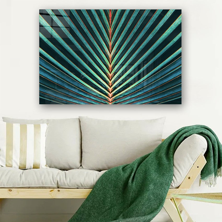 Quadro Decorativo em Vidro Temperado Multicolor 70x100cm - Arte Moderna para Parede