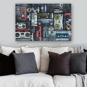 Quadro Decorativo em Vidro Temperado Multicolor 40x60cm - Arte Moderna para Parede