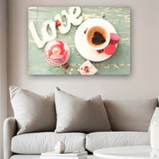 Quadro Decorativo em Vidro Temperado Multicolor 40x60cm - Arte Moderna para Parede