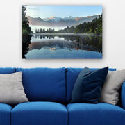 Quadro Decorativo em Vidro Temperado Multicolor 40x60cm - Arte Moderna para Parede