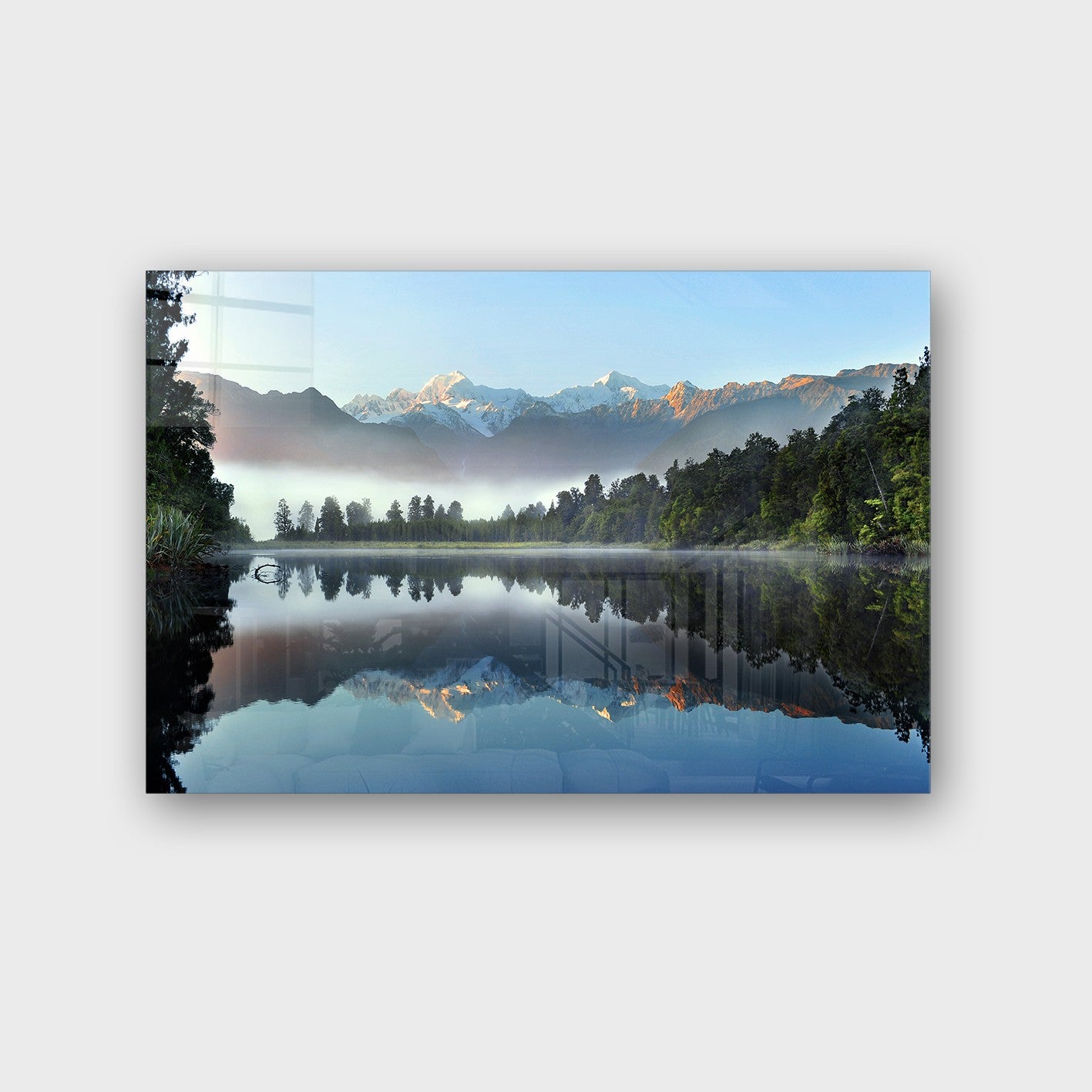 Quadro Decorativo em Vidro Temperado Multicolor 70x100cm - Arte Moderna para Parede