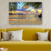 Quadro Decorativo em Vidro Temperado Multicolor 40x60cm - Arte Moderna para Parede