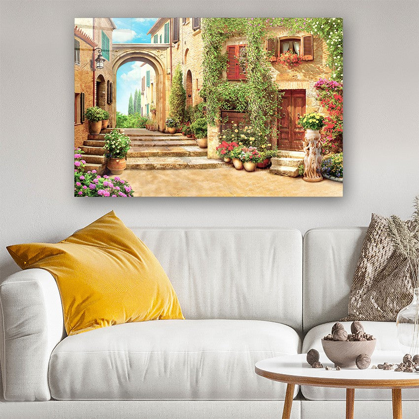 Quadro Decorativo em Vidro Temperado Multicolor 70x100cm - Arte Moderna para Parede
