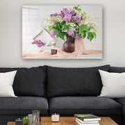 Quadro Decorativo em Vidro Temperado Multicolor 70x100cm - Arte Moderna para Parede