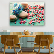 Quadro Decorativo em Vidro Temperado Multicolor 40x60cm - Arte Moderna para Parede