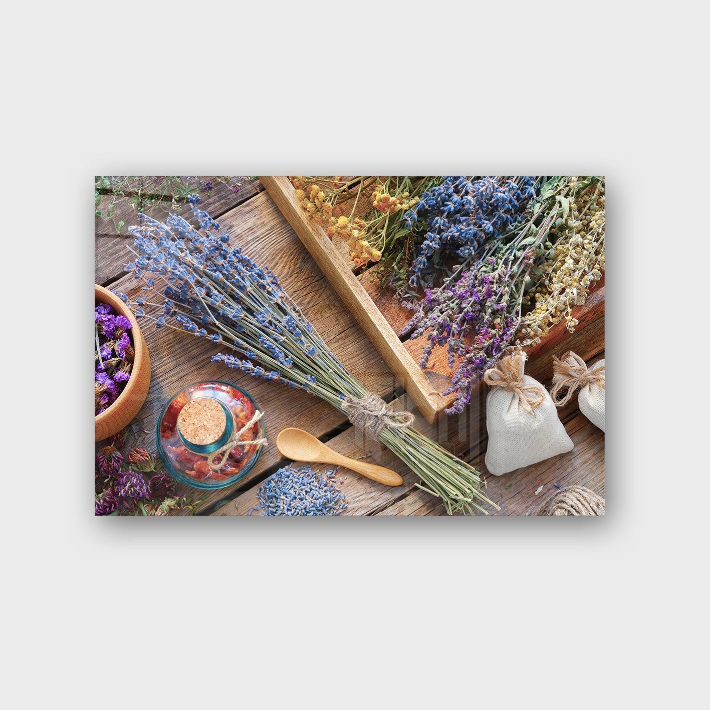 Quadro Decorativo em Vidro Temperado Multicolor 40x60cm - Arte Moderna para Parede