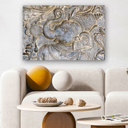 Quadro Decorativo em Vidro Temperado Multicolor 50x70cm - Arte Moderna para Parede