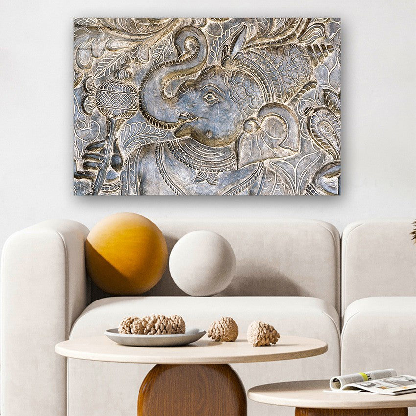 Quadro Decorativo em Vidro Temperado Multicolor 70x100cm - Arte Moderna para Parede