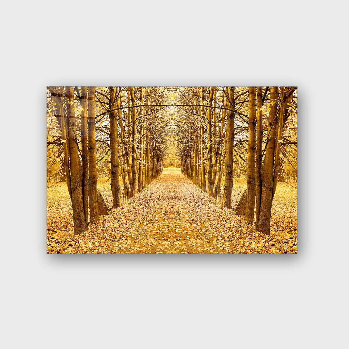 Quadro Decorativo em Vidro Temperado Multicolor 40x60cm - Arte Moderna para Parede