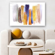 Quadro Decorativo em Vidro Temperado Multicolor 70x100cm - Arte Moderna para Parede