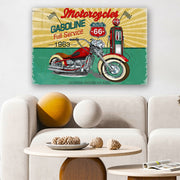 Quadro Decorativo em Vidro Temperado Multicolor 40x60cm - Arte Moderna para Parede