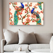 Quadro Decorativo em Vidro Temperado Multicolor 70x100cm - Arte Moderna para Parede