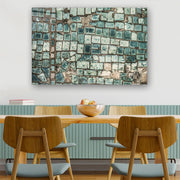 Quadro Decorativo em Vidro Temperado Multicolor 50x70cm - Arte Moderna para Parede