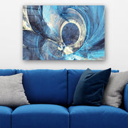 Quadro Decorativo em Vidro Temperado Multicolor 70x100cm - Arte Moderna para Parede