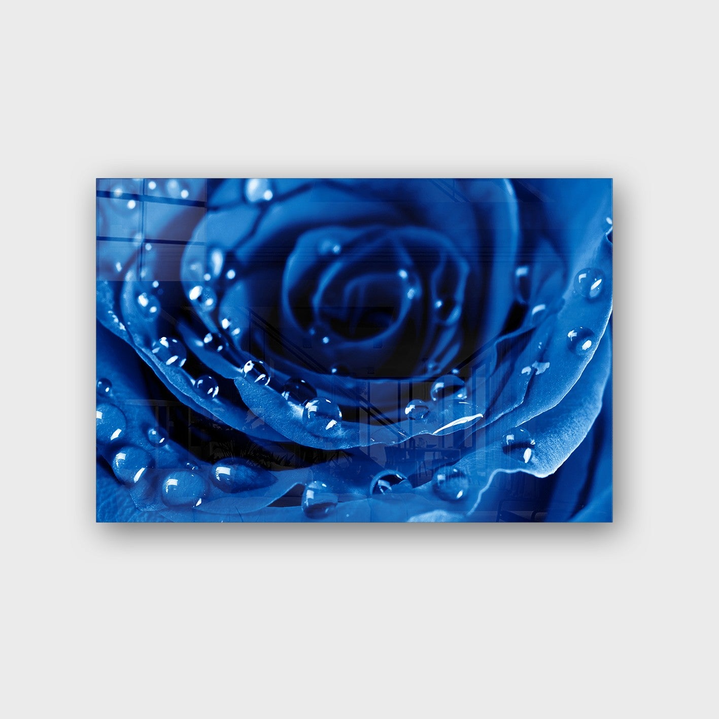 Quadro Decorativo em Vidro Temperado Multicolor 50x70cm - Arte Moderna para Parede