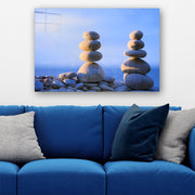 Quadro Decorativo em Vidro Temperado Multicolor 70x100cm - Arte Moderna para Parede