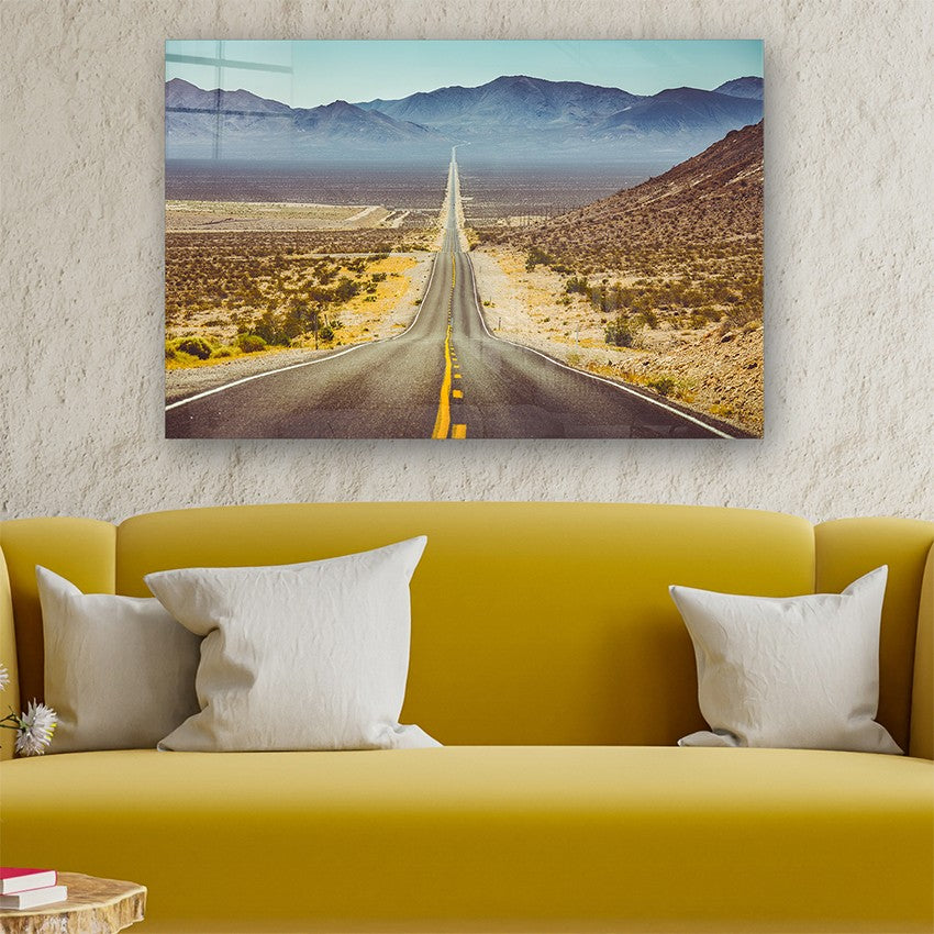 Quadro Decorativo em Vidro Temperado Multicolor 40x60cm - Arte Moderna para Parede