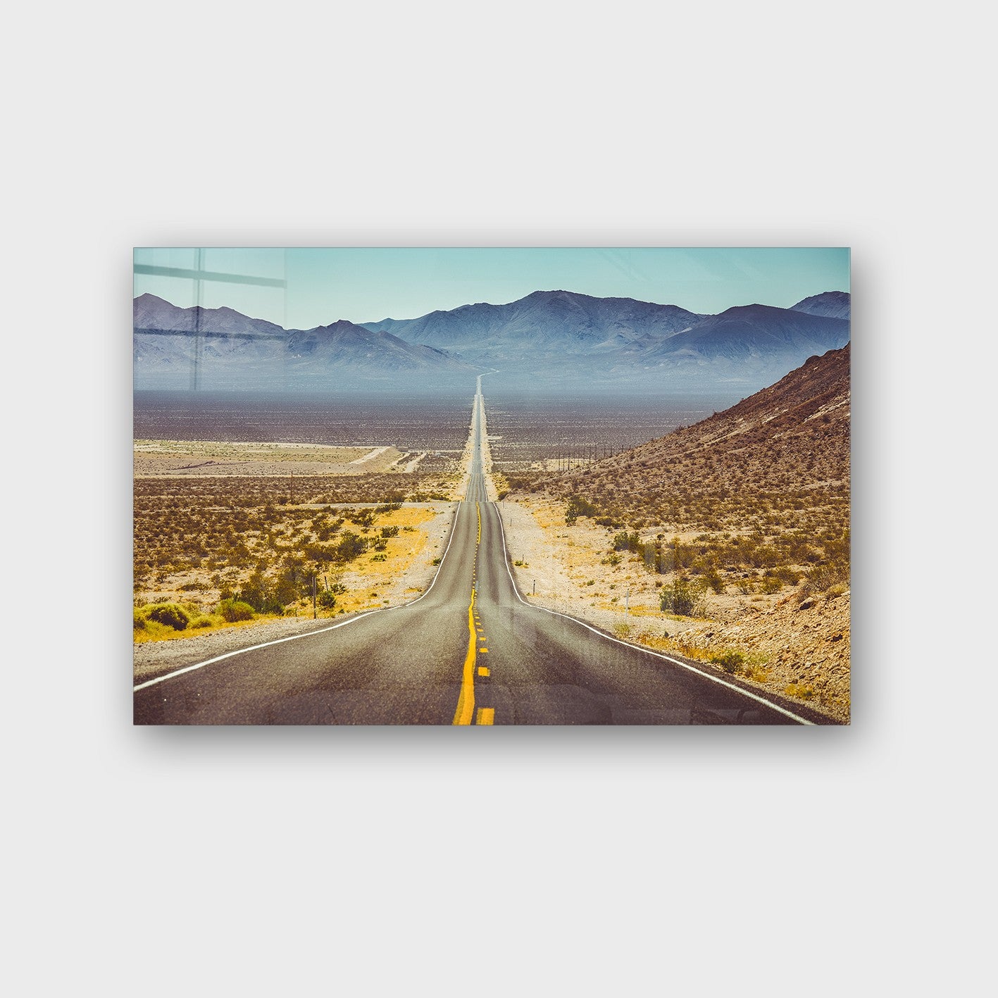 Quadro Decorativo em Vidro Temperado Multicolor 40x60cm - Arte Moderna para Parede